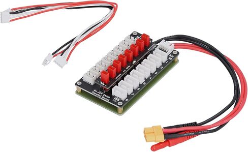 لوحة شحن LiPo JST Plug XH 2S 3S لوحة متوازية لبطارية الليثيوم لموازنة IMAX B6 B6AC المشتركة، يمكن شحن 8 لوحة LiPo ومحول اللوحة المتوازية in Kuwait
