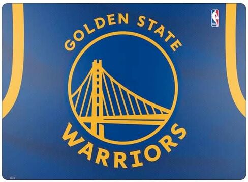 ملصق Skinit للكمبيوتر المحمول متوافق مع Surface Laptop 7 15in - تصميم جيرسي مرخص رسميًا من NBA Golden State Warriors in Saudi Arabia