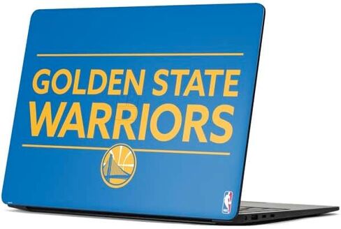 ملصق Skinit للكمبيوتر المحمول متوافق مع Surface Laptop 7 15in - تصميم جيرسي مرخص رسميًا من NBA Golden State Warriors in Saudi Arabia