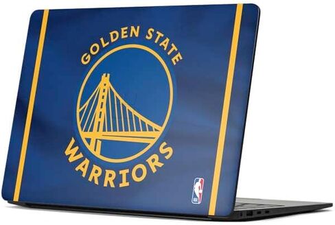 ملصق Skinit للكمبيوتر المحمول متوافق مع Surface Laptop 7 15in - تصميم جيرسي مرخص رسميًا من NBA Golden State Warriors in Saudi Arabia