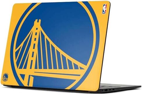 ملصق Skinit للكمبيوتر المحمول متوافق مع Surface Laptop 7 15in - تصميم جيرسي مرخص رسميًا من NBA Golden State Warriors in Saudi Arabia