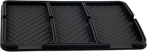 YoRise Car Dashboard Mat, Anti-Slip Strong Gripping Automotive Center Console Tray, Multifunctional Vehicle Interior Storage Holder Pad for Key, GPS, Sunglass, Smartphone(Ordinary) in Saudi Arabia