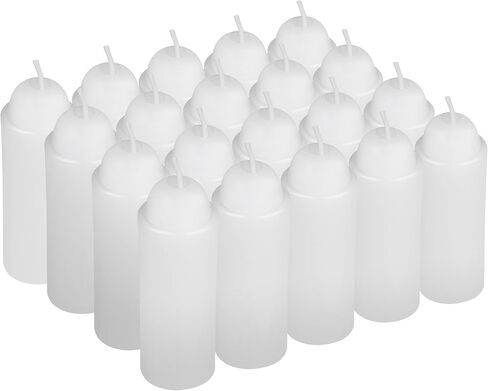 20Pack Candles Compatible with UCO Candle Lanterns, Long-Burning Candles for Outdoor, Camping, Emergency, Survival Emergency Preparedness-12-Hour,(White) in Saudi Arabia