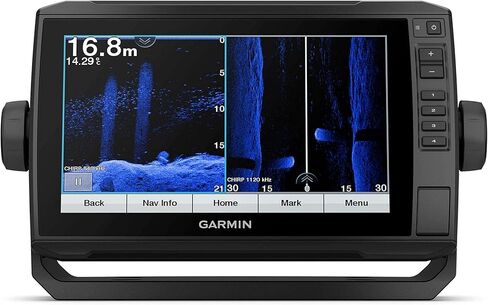 Garmin ECHOMAP UHD 94SV، جهاز رسم الخرائط بشاشة تعمل باللمس مقاس 9 بوصات مع محول BlueChart G3 الأمريكي ومحول الطاقة GT54UHD-TM (متجدد) in Kuwait