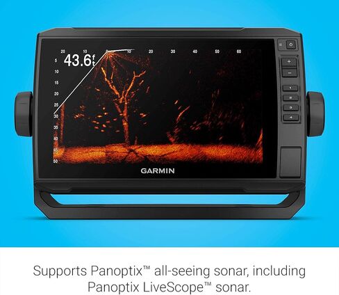 Garmin ECHOMAP UHD 94SV، جهاز رسم الخرائط بشاشة تعمل باللمس مقاس 9 بوصات مع محول BlueChart G3 الأمريكي ومحول الطاقة GT54UHD-TM (متجدد) in Kuwait