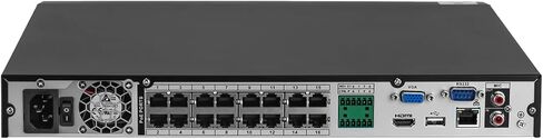 Lorex Fusion 4K (16 Camera Capable) 3TB Wired NVR System with 12 Bullet Cameras Featuring Smart Deterrence and 2-Way Audio in Saudi Arabia