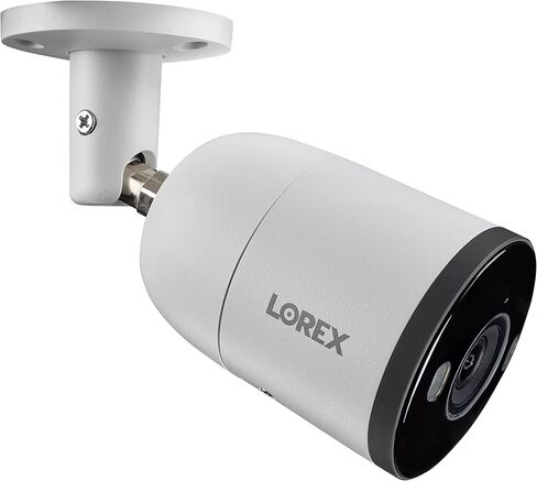 Lorex Fusion 4K (16 Camera Capable) 3TB Wired NVR System with 12 Bullet Cameras Featuring Smart Deterrence and 2-Way Audio in Saudi Arabia