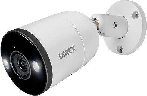 Lorex Fusion 4K (16 Camera Capable) 3TB Wired NVR System with 12 Bullet Cameras Featuring Smart Deterrence and 2-Way Audio in Saudi Arabia