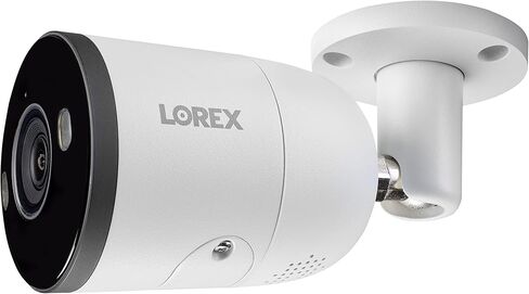 Lorex Fusion 4K (16 Camera Capable) 3TB Wired NVR System with 12 Bullet Cameras Featuring Smart Deterrence and 2-Way Audio in Saudi Arabia