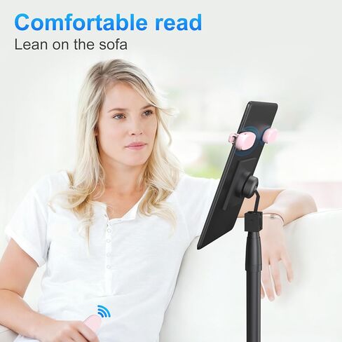 جهاز التحكم عن بعد Kindle Page Turner: Pad Ereader Page Turner، أداة النقر على زر Amazon القابلة لإعادة الشحن، Kindle Scroller Paperwhite Scribe Oasis Android Tablets ملحقات القراءة الهدايا (وردي - مشبكان) in Kuwait
