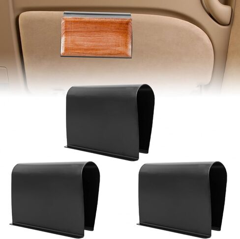Car Air Freshener Visor Clip Compatible with Drift Car Air Freshener, Auto Accessories, Vehicle Sun Visor Metal Clip, Black, Freshener not include (1 Pack) in Saudi Arabia
