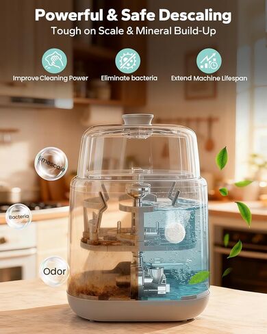 Descaling Tablets 36 Count: for Momcozy Baby Brezza Grownsy Papablic Bottle Washers, Detergent Washing Tablets for All Brands Baby Bottle Washer Machine Warmer Sterilizers Formula Maker in Saudi Arabia
