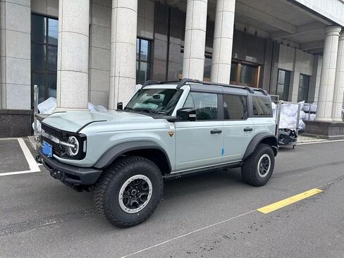 5 قطعة رف سقف طويل عبر بار يناسب فورد برونكو 2021 2022 2023 2024 2025 قضبان البضائع حاملات الأمتعة الألومنيوم (أسود) in Kuwait