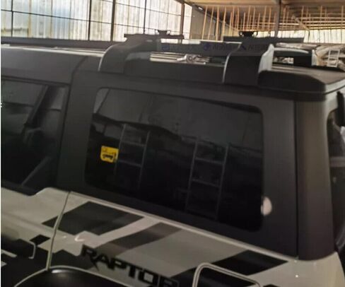 5 قطعة رف سقف طويل عبر بار يناسب فورد برونكو 2021 2022 2023 2024 2025 قضبان البضائع حاملات الأمتعة الألومنيوم (أسود) in Kuwait