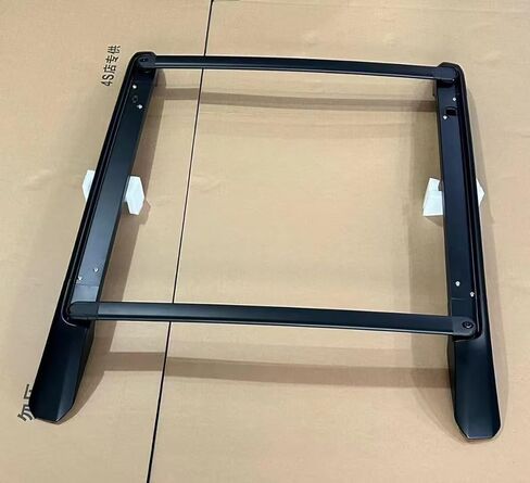 A Set Black Fits for Ford Ranger T9 2023 2024 Top Roof Rack Cross Side Rails Bars Carrier Upgraded Version Set Cross Bars Crossbars in Kuwait