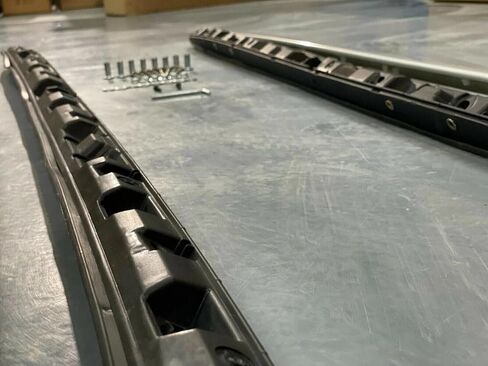 الفضة 2 قطعة حامل سقفي السكك الحديدية عبر شريط يناسب ل أكورا MDX 2014 2015 2016 2017 2018 2019 2020 2021 حاملات الأمتعة العارضة in Kuwait