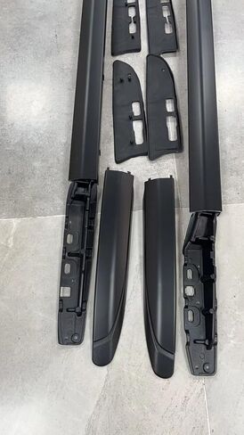 4PCS Black Roof Rack Cross bar Roof Rail Crossbars fits for Toyota Sienna 2021 2022 2023 2024 Luggage Rails in Kuwait