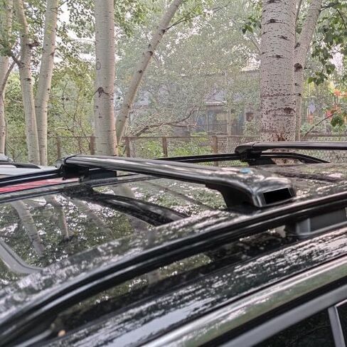 4PCS Black Roof Rack Cross bar Roof Rail Crossbars fits for Toyota Sienna 2021 2022 2023 2024 Luggage Rails in Kuwait