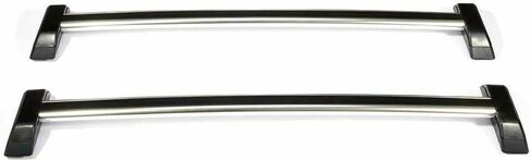 2pcs Cross bar roof Rack Rails Fits for Hummer H3 H3T 2006 2007 2008 2009 2010 Crossbars Crossbar Without Roof Rack(Black&Silver) in Kuwait