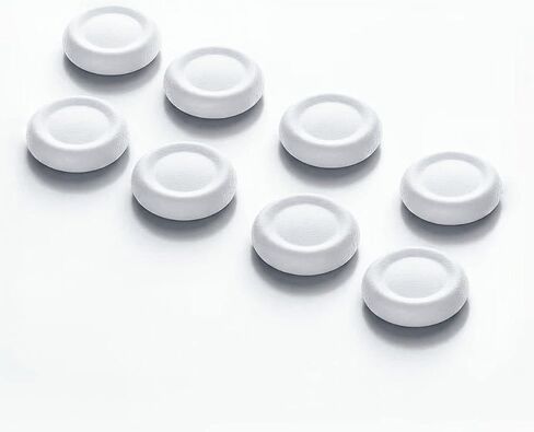 Ferkurn Replacement Thumb Grips Cap Compatible with PS5/4 Controller Edge Accessories, Anti-Slip Anti-Stickiness Anti-Scratch Joystick Caps Controller Thumbstick Grips Replacement Button, Repair Part in Kuwait