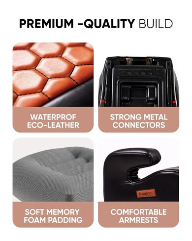 مقعد سيارة معزز من Owleys لعمر 5 سنوات فما فوق، بدون ظهر، مقعد سيارة معزز للسفر لعمر 4 سنوات، محمول للأطفال الصغار 3-5 in Kuwait