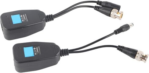 جهاز إرسال واستقبال Power Video Balun مع مناعة للضوضاء لتنسيقات الفيديو PAL وSECAM لسهولة التركيب in Kuwait