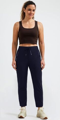 2026 Upgrade Stretch Active Pants for Women Over 50, Ultra Stretch Ice Silk Comfort Hiking Cargo Travel Pants in Kuwait