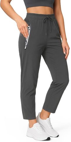 2026 Upgrade Stretch Active Pants for Women Over 50, Ultra Stretch Ice Silk Comfort Hiking Cargo Travel Pants in Kuwait