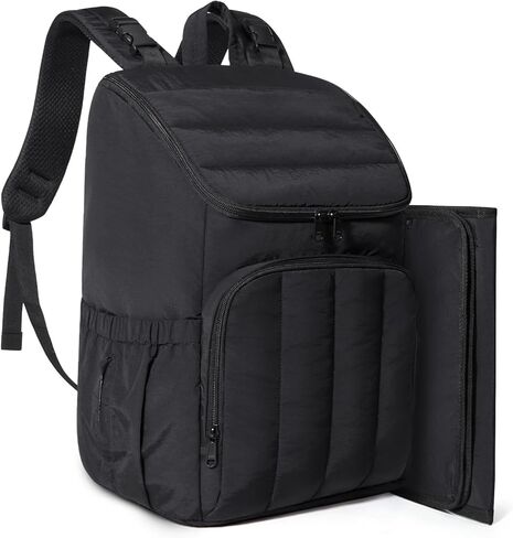 BAGSMART Diaper Bag Backpack, Large Baby Diaper Bag, Quilted Puffy Baby Bag for Mom with Quick-access Insulated Pockets, Lightweight Versatile Travel Backpack in Saudi Arabia