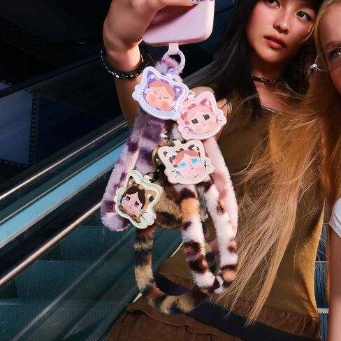 POP MART CRYBABY Wild But Cutie Series-Phone Charm Blind Box in Kuwait