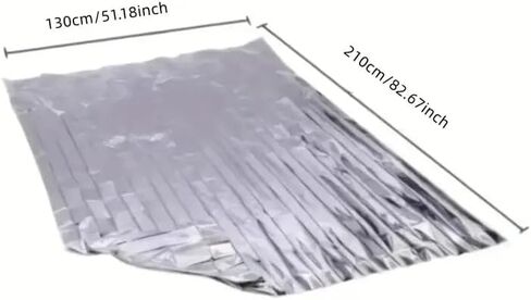 Emergency Mylar Thermal Blankets,Space Blanket Survival kit Camping Blanket, Perfect for Outdoors, Hiking, Survival, Bug Out Bag,Marathons or First Aid in Saudi Arabia