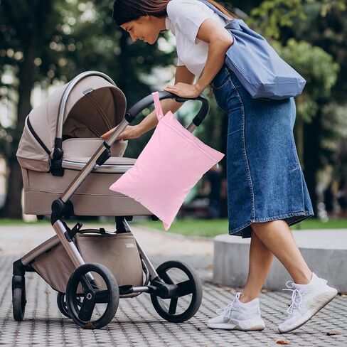 قطعتان من أكياس كوبي المبللة للطفل، حقائب مبللة وجافة، حقيبة غسيل مقاومة للماء، حقيبة سفر قابلة للغسل لبدلات السباحة أو الملابس المبللة in Kuwait