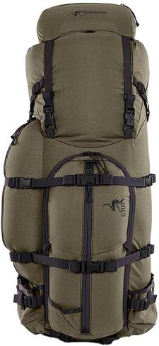 Stone Glacier Sky Guide 7900 Pack with Xcurve Frame, 7900 Cubic Inch Capacity, Ranger Medium, Heavy-Duty YKK Zippers, Cordura 500, Made in USA (50078-RG-M) in Saudi Arabia