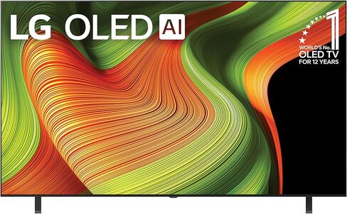 LG 83-Inch Class OLED AI 4K B5 Series Smart TV w/Dolby Atmos, Dolby Vision, HDR10, AI Super Upscaling 4K, Filmmaker Mode, Wow Orchestra, Alexa Built-in (OLED83B5PUA, 2025) in Saudi Arabia