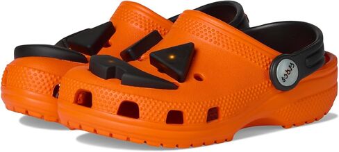 Crocs Unisex Kid Classic I am Clogs (Little Kid/Big Kid) Light Up/Orange 1 Little Kid Medium in Saudi Arabia
