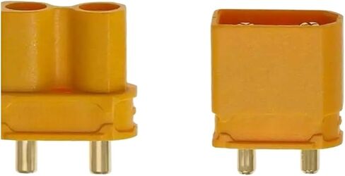 5 مجموعات من، XT30UPB، قابس طائرة نموذجية، موصل لوحة لحام PCB، أصفر، رأس ذكر ورأس أنثى؛ XT30UPB-F/XT30UPB-M in Kuwait