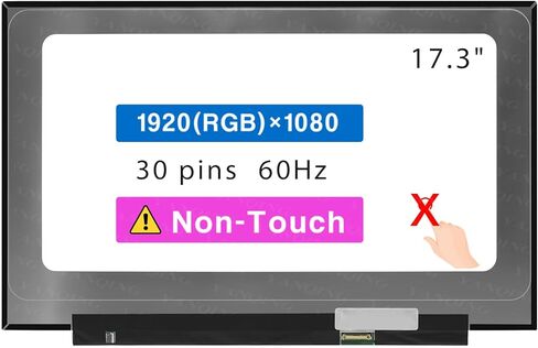 استبدال الشاشة لـ Dell Precision 17 7770 17.3 "FHD 1920 * 1080 30 pin 60 هرتز LCD لوحة عرض غير تعمل باللمس in Kuwait