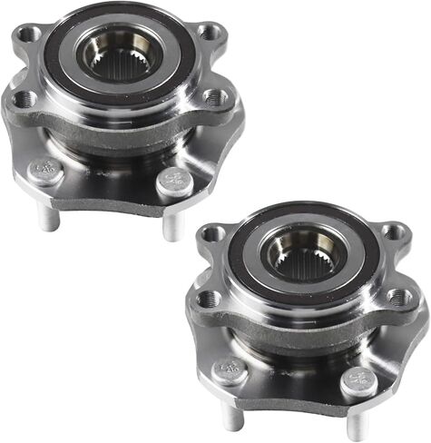 2 x512518 Rear Wheel Bearing and Hub Assembly with 5-Lug Fits for Subaru Forester 2014-2018, for Impreza 2012-2021, for Crosstrek 2016-2021, for XV Crosstrek 2013-2015 in Kuwait