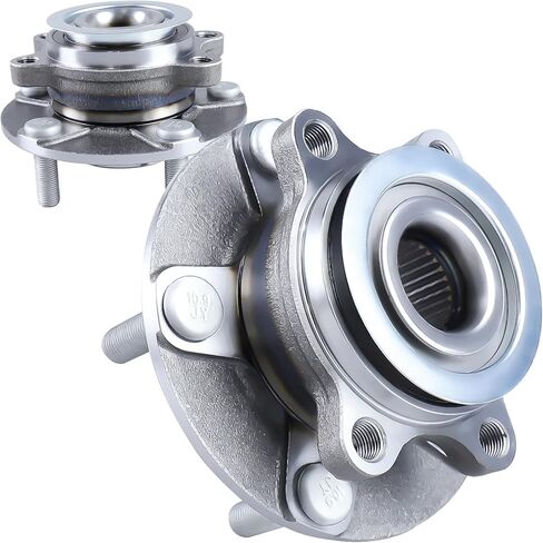 2 x512518 Rear Wheel Bearing and Hub Assembly with 5-Lug Fits for Subaru Forester 2014-2018, for Impreza 2012-2021, for Crosstrek 2016-2021, for XV Crosstrek 2013-2015 in Kuwait