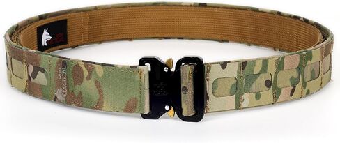 WOLF TACTICAL Molle Battle Belt Lite - 1.75 بوصة حزام القتال التكتيكي سريع التحرير in Kuwait