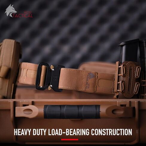 WOLF TACTICAL Molle Battle Belt Lite - 1.75 بوصة حزام القتال التكتيكي سريع التحرير in Kuwait