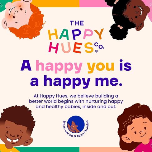سروال تدريب على استخدام المرحاض من The Happy Hues Big-Ups 4T-5T (38-50 رطلاً) - سروال تدريب للجنسين مع نعومة زبدة الشيا وحماية من التسرب وجوانب سهلة التمزيق - سروال تدريب على استخدام المرحاض للأطفال الصغار - 42 قطعة in Kuwait