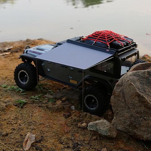 1/8 1/10 RC سيارة محاكاة على السطح صافي سقف مظلة جانبية خيمة ل SCX10 TRX4 D90 in Kuwait