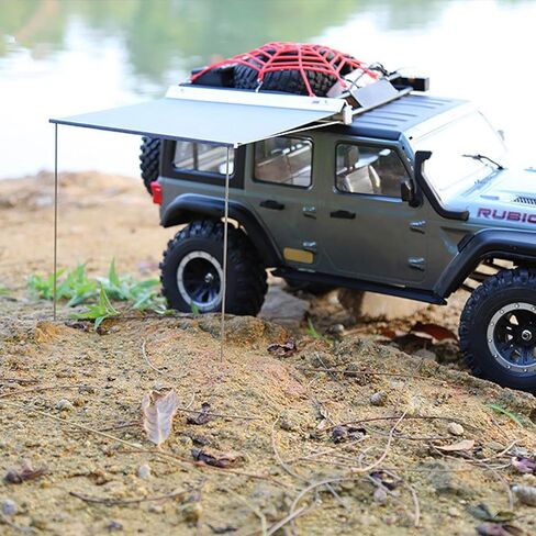 1/8 1/10 RC سيارة محاكاة على السطح صافي سقف مظلة جانبية خيمة ل SCX10 TRX4 D90 in Kuwait