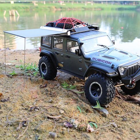 1/8 1/10 RC سيارة محاكاة على السطح صافي سقف مظلة جانبية خيمة ل SCX10 TRX4 D90 in Kuwait