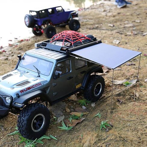 1/8 1/10 RC سيارة محاكاة على السطح صافي سقف مظلة جانبية خيمة ل SCX10 TRX4 D90 in Kuwait