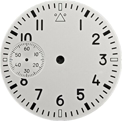 ساعة بيضاء بقرص أخضر مضيء لحركة Seagull ETA 6497 ST3600 in Saudi Arabia