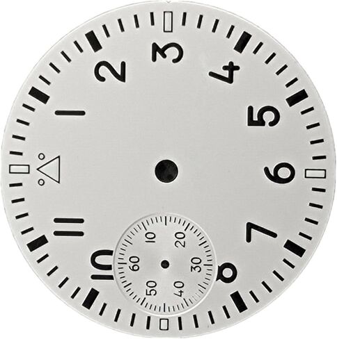 ساعة بيضاء بقرص أخضر مضيء لحركة Seagull ETA 6497 ST3600 in Saudi Arabia