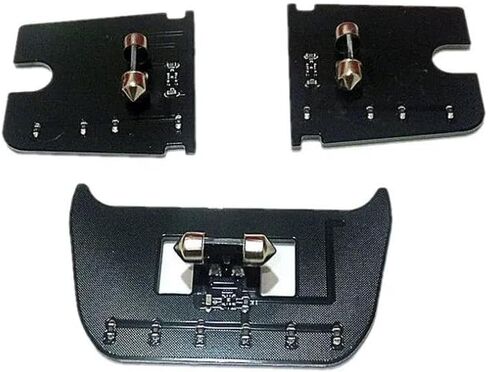 3pcs 2835SMD Car White Interior Reading Lights Case For Mitsubishi For Lancer Roof Reading Light in Saudi Arabia
