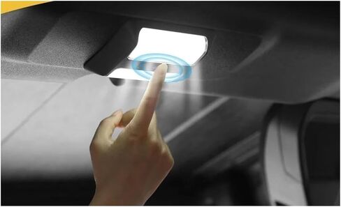 Car Interior Roof Reading Light For Bronco 2021 2022 2023 4-Door Interior Dome Light Reading Ceiling Lights White Button Roof Lamp in Saudi Arabia